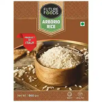 Future Foods Arborio Rice - Short Grain, Product Of Italy, Makes Risotto, 500 g BoxFuture Foods Arborio Rice - Short Grain, Product Of Italy, Makes Risotto, 500 g Box